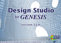 Design Studio 11.0 splash screen