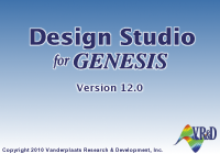 Design Studio 12.0 splash screen